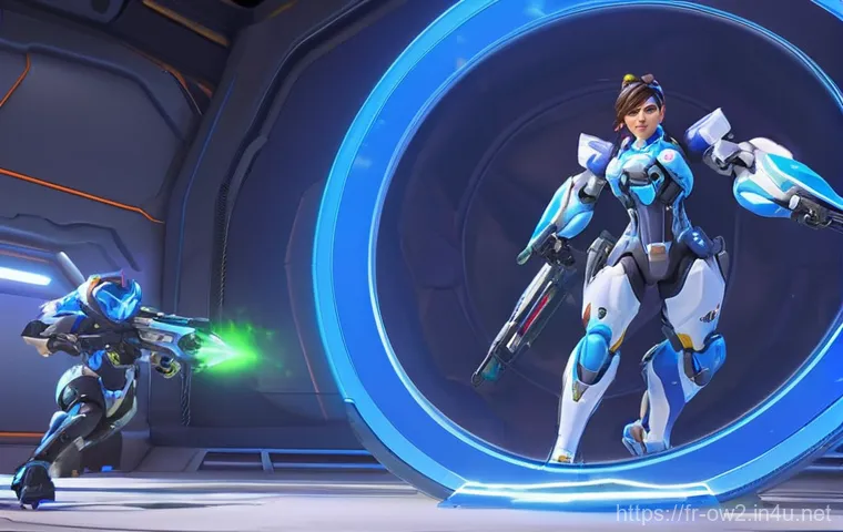 오버워치2 브론즈 탈출 전략 - **Prompt 2: Gamer's Focus and Determination**
    "A medium shot of a young adult gamer (approximate...